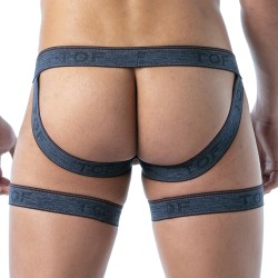 Accessories of the brand TOF PARIS - Denim Bottom Straps Tof Paris - Blue - Ref : TOF287BU