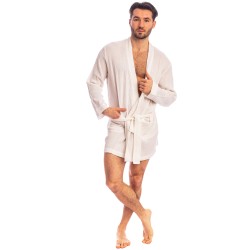 Accappatoio, Robe del marchio L HOMME INVISIBLE - Palm Spring - Vestaglia Corta - Ref : HW170 PAL 002