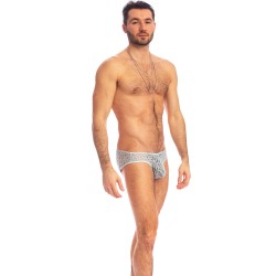 Slip der Marke L HOMME INVISIBLE - Fleur d Ether Ciel - Mini Slips - Ref : UW30 FDE 021