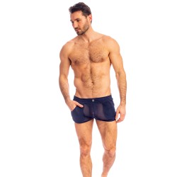 Short de la marque L HOMME INVISIBLE - Madrague - Short Sport Marine - Ref : SP05 MAD 049