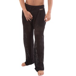 Pants of the brand BARCODE BERLIN - Pants Salvador - black - Ref : 92216 100