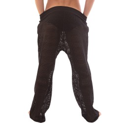 Pantalones de la marca BARCODE BERLIN - Pantalón Salvador - negro - Ref : 92216 100