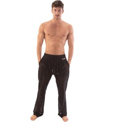 Pantalones de la marca BARCODE BERLIN - Pantalón Salvador - negro - Ref : 92216 100