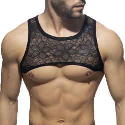 Harnais de la marque ADDICTED - Harnais Flowery lace - noir - Ref : AD1173 C10