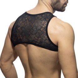 Harness of the brand ADDICTED - Harness flowery lace - black - Ref : AD1173 C10
