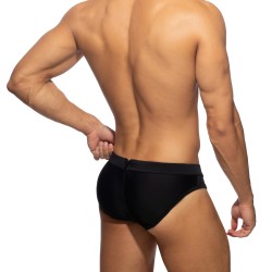 Bath Brief of the brand AD FÉTISH - Allover zip swimsuit - black - Ref : ADF150 C10