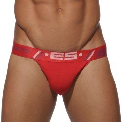 Slip, Tanga de la marque ES COLLECTION - Bikini Daytona - rouge - Ref : UN062 C06
