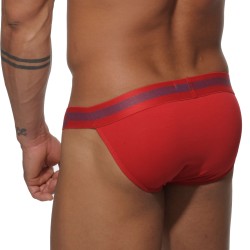 Slip de la marca ES COLLECTION - Bikini de Daytona - rojo - Ref : UN062 C06