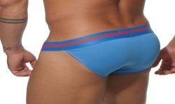 Slip de la marca ES COLLECTION - Bikini de Daytona - azul - Ref : UN062 C22