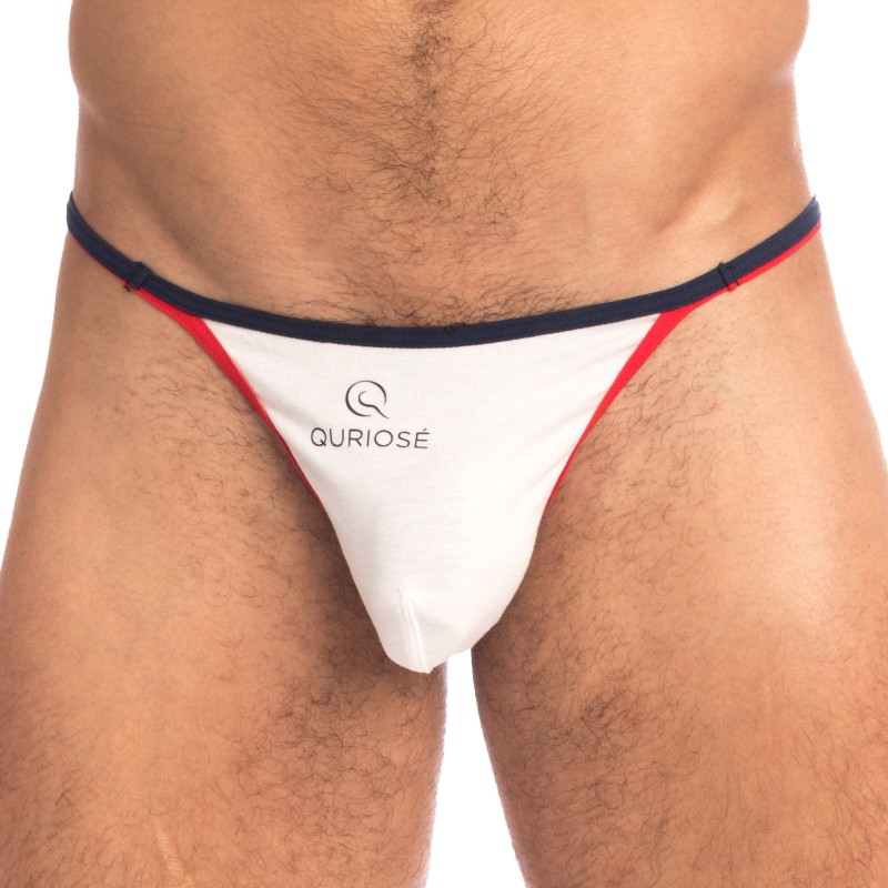 Thong of the brand QURIOSÉ - Sexy Essentials Thong - white - Ref : QU03 ESS