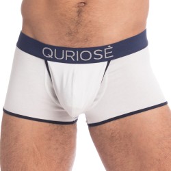 Shorts Boxer, Shorty de la marca QURIOSÉ - Bóxer Let Me Out - blanco - Ref : QU22 TWO NA50