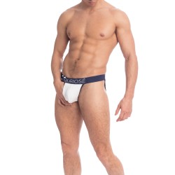 Underwear of the brand QURIOSÉ - Let Me Out Jockstrap - white - Ref : QU20 TWO NA50