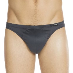 Brief of the brand HOM - Grey mercerized cotton Comfort micro slip - Ref : 359699 00ZU