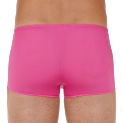 Boxer, shorty de la marque HOM - Boxer court Plumes - rose - Ref : 404755 1128