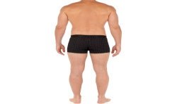 Pantaloncini boxer, Shorty del marchio HOM - Boxer Max - nero - Ref : 401914 I004