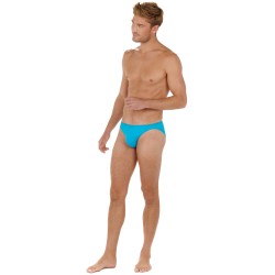 Slip de la marca HOM - Micro plumas deslizantes - turquesa - Ref : 404756 00PF