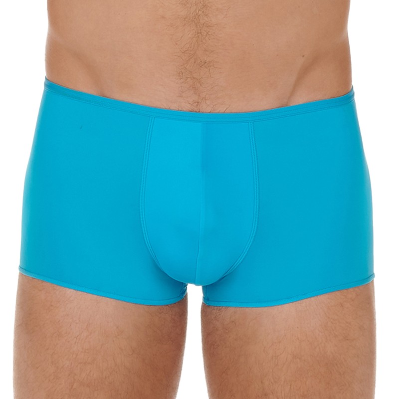 Boxer shorts, Shorty of the brand HOM - Short Boxer Feathers - turquoise - Ref : 404755 00PF