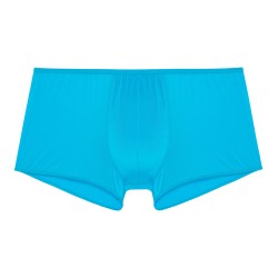 Boxer, shorty de la marque HOM - Boxer court Plumes - turquoise - Ref : 404755 00PF