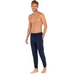 Pantalon de la marque HOM - Pantalon Sport Lounge HOM - marine - Ref : 402597 00RA