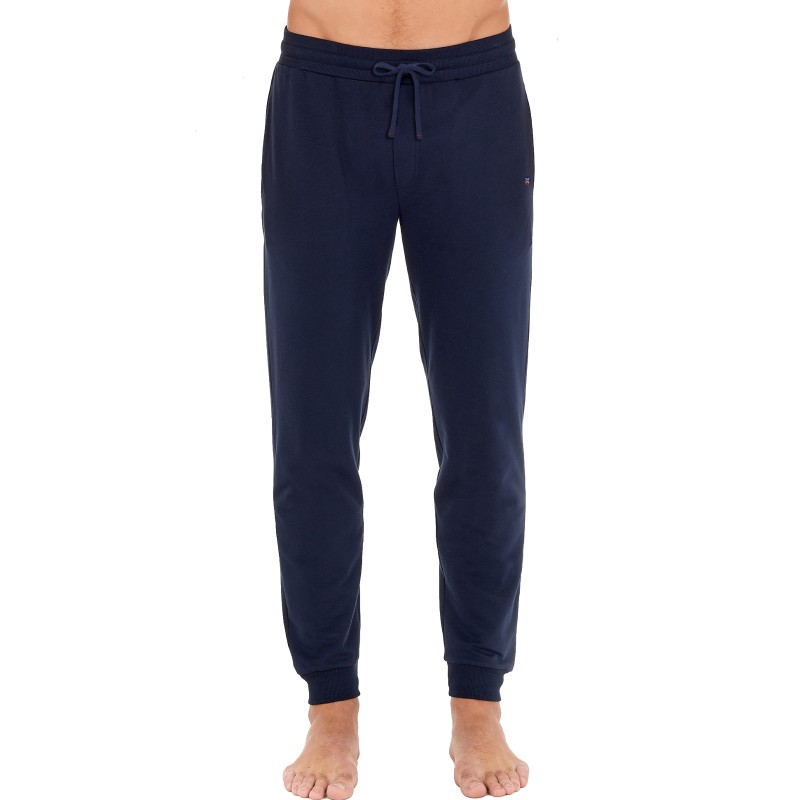 Pantalon de la marque HOM - Pantalon Sport Lounge HOM - marine - Ref : 402597 00RA