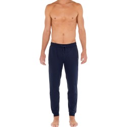 Pantalon de la marque HOM - Pantalon Sport Lounge HOM - marine - Ref : 402597 00RA