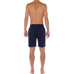 Short de la marque HOM - Pantalon Sport Lounge HOM - marine - Ref : 405751 00RA