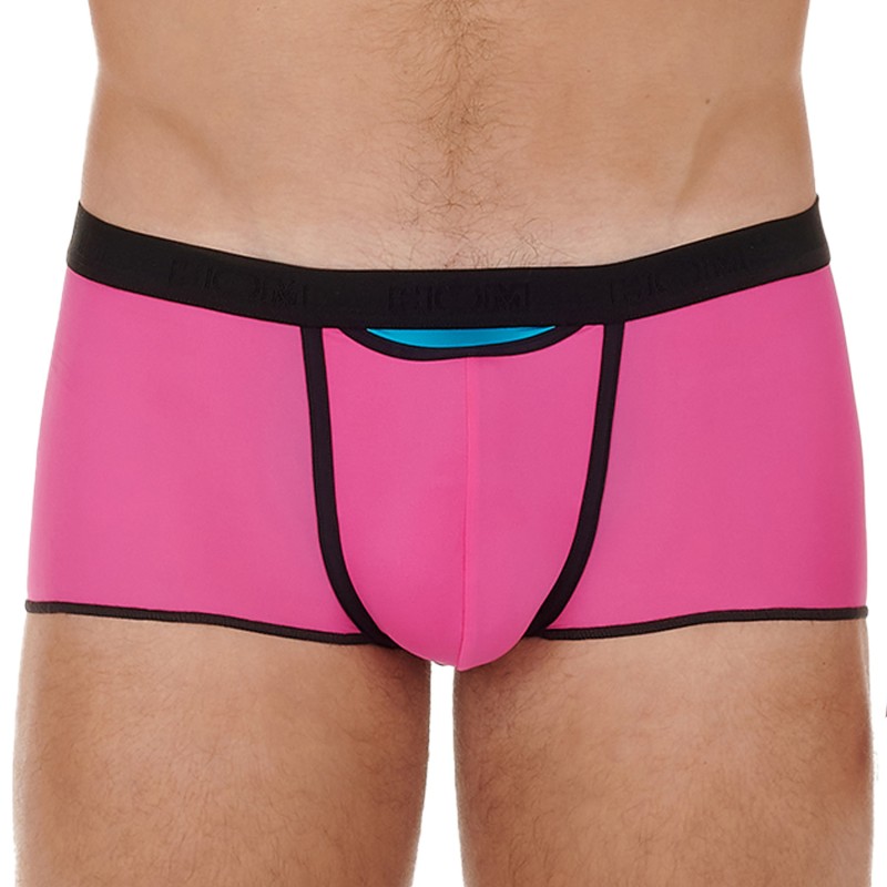 Pantaloncini boxer, Shorty del marchio HOM - Boxer corto HO1 Feather up LIMITED EDITION - rosa - Ref : 402373 1128