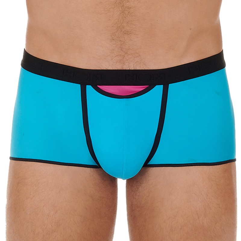 Boxer shorts, Shorty of the brand HOM - Boxer short HO1 Feather up LIMITED EDITION - turquoise - Ref : 402373 00PF