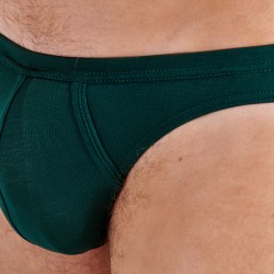 Brief of the brand HOM - Micro Brief Comfort Tencel Soft - green - Ref : 402463 00DG