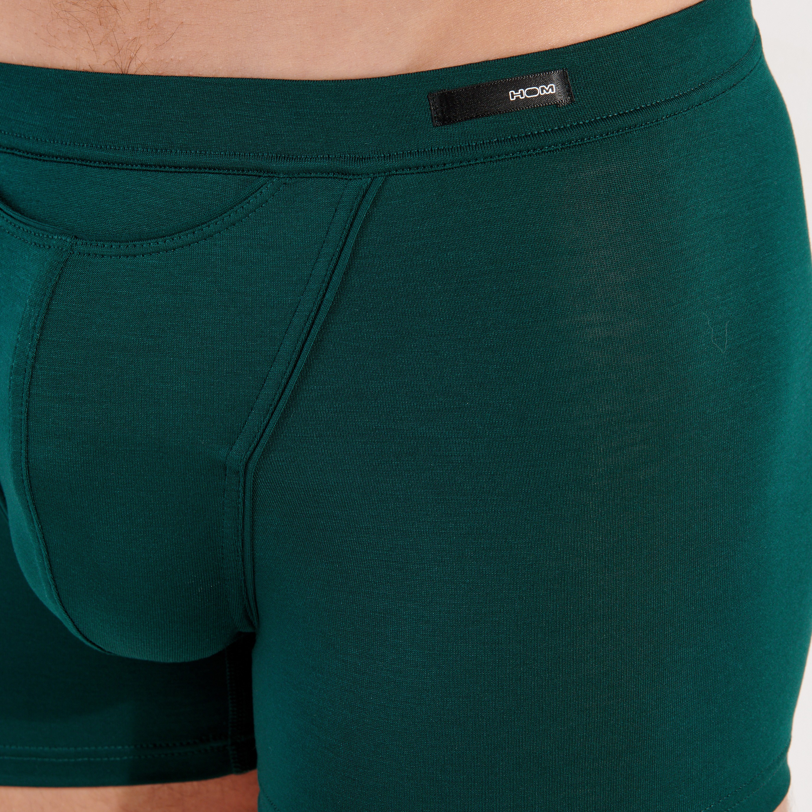 Boxer confort HO1 Tencel Soft - green - HOM : sale of Boxer shorts