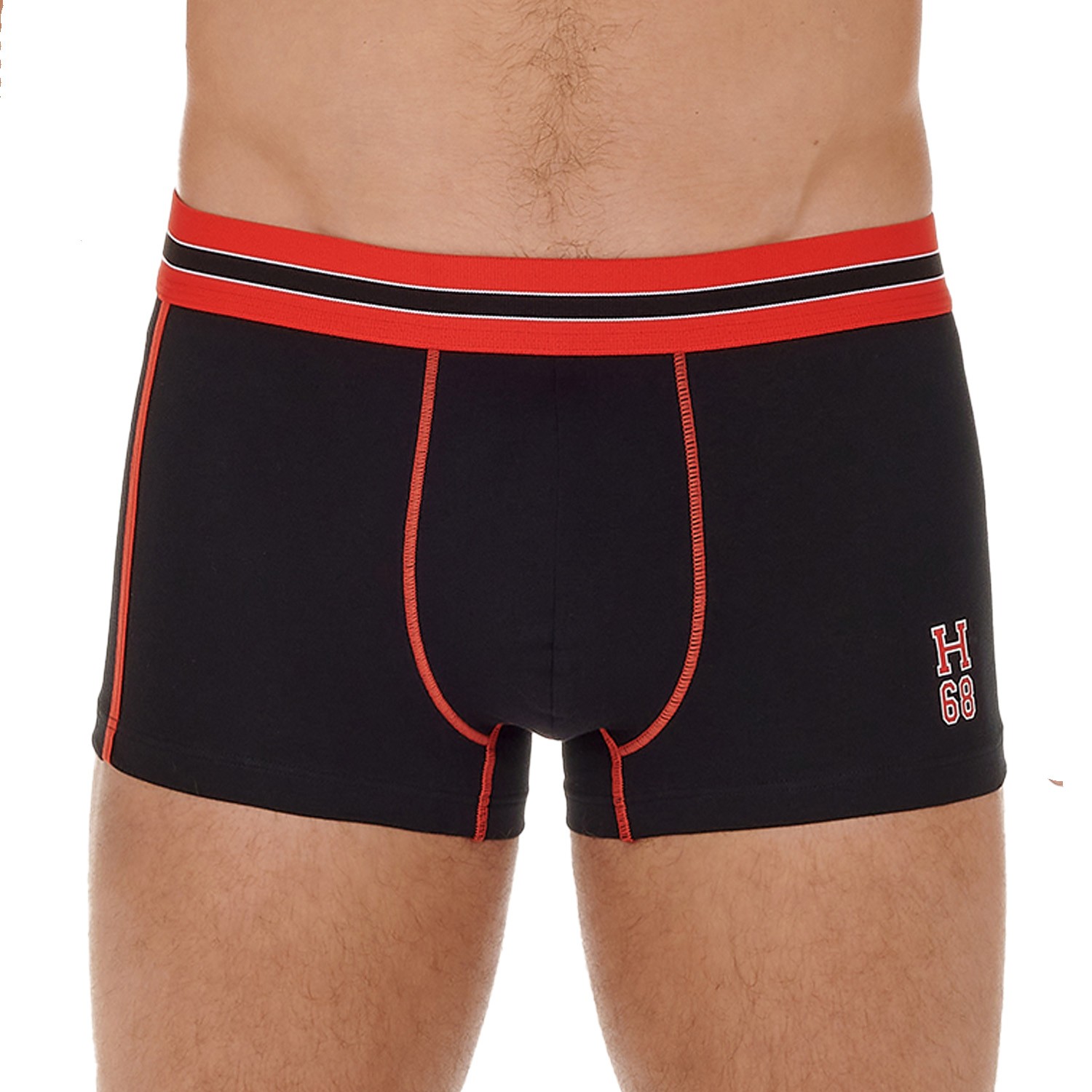 Trunk HOM Homrun - black - HOM : sale of Boxer shorts, Shorty for m