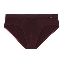 Slip, Tanga de la marque HOM - Mini Slip Comfort Tencel Soft - bordeaux - Ref : 402677 00ZQ