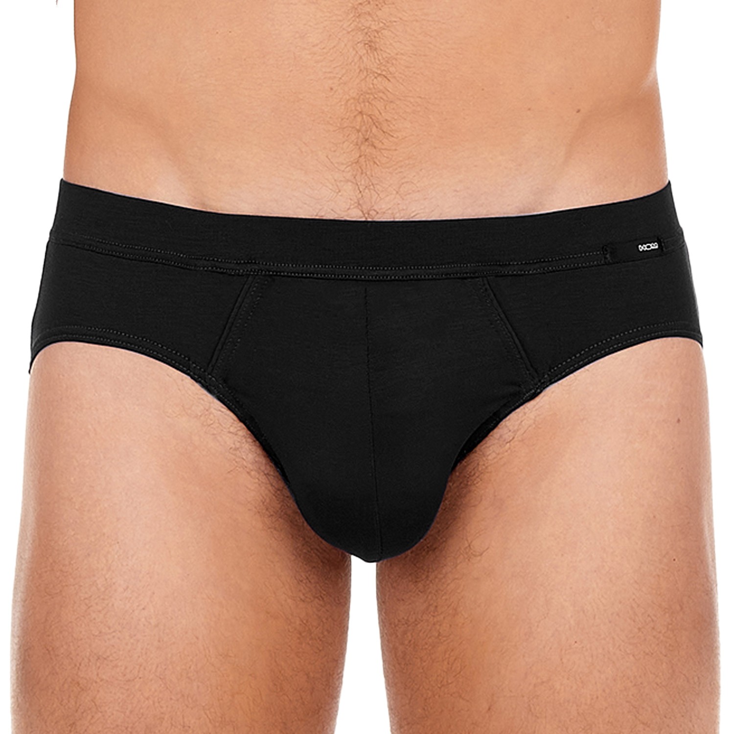 Mini Brief Comfort Tencel Soft - black - HOM : sale of Brief for me