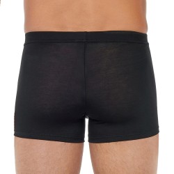 Pantaloncini boxer, Shorty del marchio HOM - Boxer comfort Tencel Soft - nero - Ref : 402678 0004