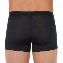 Boxershorts, Shorty der Marke HOM - Boxerkomfort Tencel Soft - schwarz - Ref : 402678 0004