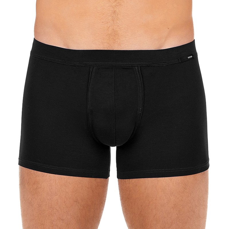 Pantaloncini boxer, Shorty del marchio HOM - Boxer comfort Tencel Soft - nero - Ref : 402678 0004