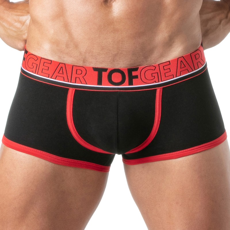 Boxer, shorty de la marque TOF PARIS - Boxer Champion Tof Paris - Noir - Ref : TOF297N