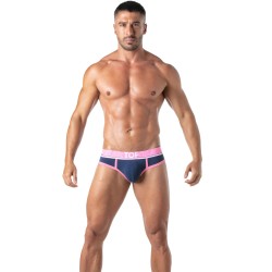 Slip de la marca TOF PARIS - Slip Champion Tof Paris - Azul Marino - Ref : TOF298BM