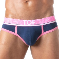 Slip del marchio TOF PARIS - Slip Champion Tof Paris - Blu Navy - Ref : TOF298BM