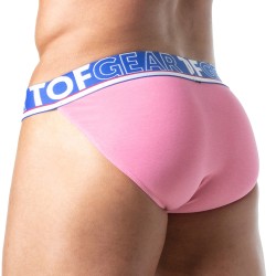 Slip, Tanga de la marque TOF PARIS - Tanga Champion Tof Paris - Rose - Ref : TOF299P