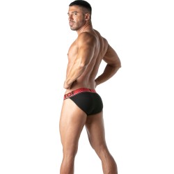 Slip de la marca TOF PARIS - Tanga Champion Tof Paris - Negro - Ref : TOF299N