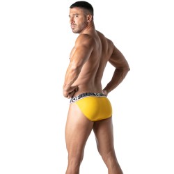 Slip, Tanga de la marque TOF PARIS - Tanga Champion Tof Paris - Jaune - Ref : TOF299J