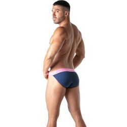 Slip del marchio TOF PARIS - Tanga Champion Tof Paris - Blu Navy - Ref : TOF299BM