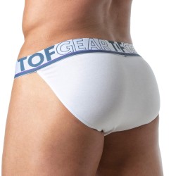 Slip, Tanga de la marque TOF PARIS - Tanga Champion Tof Paris - Blanc - Ref : TOF299B