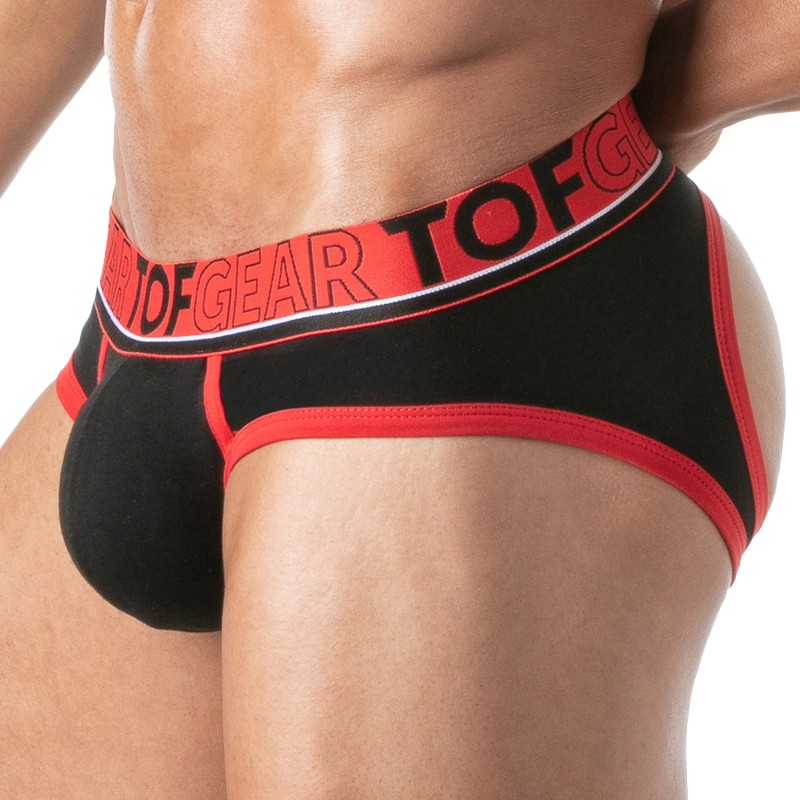 Brief of the brand TOF PARIS - Backless Briefs Champion Tof Paris - Black - Ref : TOF300N