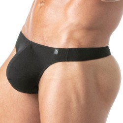 Tanga de la marca TOF PARIS - Tanga Champion Tof Paris - Negro - Ref : TOF302N