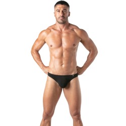 Thong of the brand TOF PARIS - Champion Thong Tof Paris - Black - Ref : TOF302N