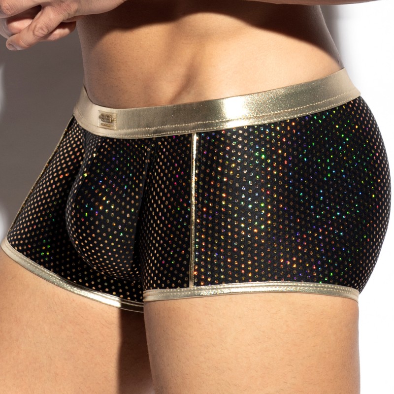 Pantaloncini boxer, Shorty del marchio ES COLLECTION - Trunk Party - Nero - Ref : UN587 C10