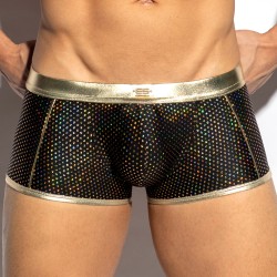 Boxer, shorty de la marque ES COLLECTION - Trunk Party - Noir - Ref : UN587 C10