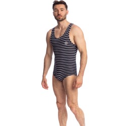 Body der Marke L HOMME INVISIBLE - Querelle de Brest - Racerback Bodysuit - Ref : HW168 QDB RAY49